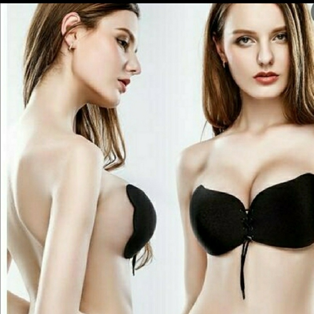 Push up silicone bra